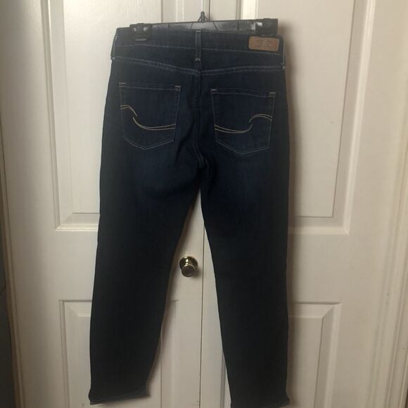 Levi's Signature Womens Mid Rise Straight Leg 5-Pockets Denim Jeans Blue Size 26 - Picture 2 of 5